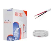 500ft Speaker Cable CL2 Rated 16AWG In-Wall 16/2 Stereo Audio Indoor Wire White