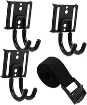 Abaodam 1Set Hunting Tree Stand Hooks Heavy Duty Hangers for Hunting Equipment Durable Construction Easy to Assemble Versatile Use for Outdoor Activities and Household