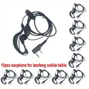 10Pcs Baofeng Earphone Headset for UV-5R UV-82 BF-888S 666S 777S UV-9R Plus