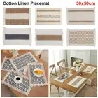 1Pcs with Tassels Boho Placemat Table Mat for Home Dining Wedding Table