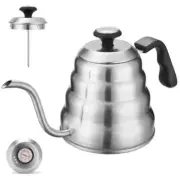 Coffee Kettle1L/1.2L Stainless Steel Pour Over Coffee Pot Kettle Drip Kettle