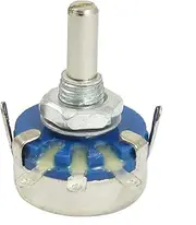 Aexit WH5-1A (Control electrical) 10K ohm 4mm Round Shaft Linear Taper Rotary (69ry176qf508) Carbon Potentiometer