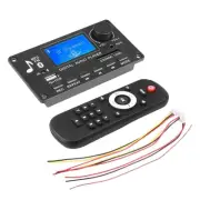 Bluetooth 5.0 Car MP3 Decoder Board DC 12V LCD FM Radio USB AUX Music Player yZ2