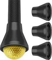 Fellflying Ball Retriever Tool Golf - 4 Golf Ball Accessories - Retriever for Water, Pick Up, Putter Holder Rubber, Flexible, for Men, for Golf Screws Tool