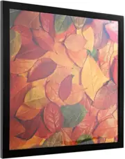 11X11 Black Picture Frame, Wall Hanging Square Album Frame, 1 Pack