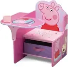Delta Children Chair Desk Storage Table Kids Organiser Toy Peppa Pig Pink