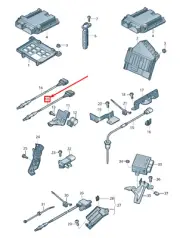 AUDI A8 4H Lambda Oxygen Sensor 4H0906262J NEW GENUINE
