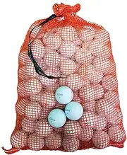 Titleist Pro V1/Pro V1X Assorted Models Recycled B/C Grade Golf Balls in Onion Mesh Bag (72-Piece), White