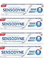 Sensodyne Toothpaste Repair and Protect with Novamin 100gm -Pack of 4 Free Shipp