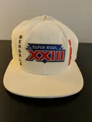 Men’s Vintage NFL Super Bowl XXIII Snap Hat / Cap.
