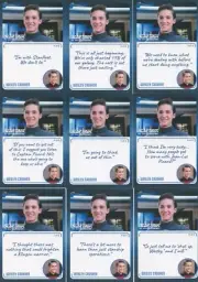 Star Trek The Next Generation A&I card #9 Wesley Crusher with ALL 9 Variations