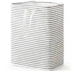125L Freestanding Laundry Hamper, Collapsible Waterproof 1 Pack Grey, 125L