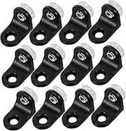 PRETYZOOM 20 Pcs Shelf Bracket Shelf Mounting Brackets Glass Bracket Glass Suction Cup Fasteners Glass Bracket Brackets for Shelves Glass Partition Supports L Brackets Zinc Alloy