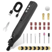 Mini Cordless Rotary Tool 4V, 6 Variable Speeds Rotary Tool Kit with 35pcs Ac...