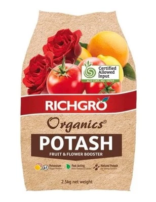 Richgro 2.5kg Potash Fruit and Flower Booster