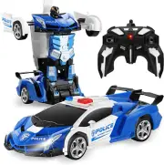 Coche teledirigido Transformable Robot RC Car