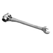 2 in 1 Scaffolding Podger Ratchet Wrench Site Ratcheting Socket Spanner Tool