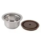 Refillable Coffee Capsule Stainless Steel 230ml Capacity Reusable Coffee Pod