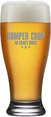 BUMPER CROP CIDER CO. Beer Glass