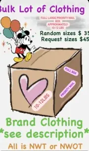 Mixed Clothing Reseller Wholesale Bulk Bundle Lots XS-5XL GOOD BRANDS 10-15 Item