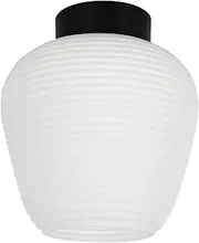Beacon Lighting Soho 1 Light Batten Fix in Opal Glass