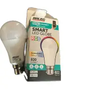 Arlec Grid Connect Smart B22 LED 830lm RGB CCT Colour Mode 10W Globe