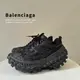 [二手] Balenciaga巴黎世家 Defender 輪胎鞋 時尚復古 做舊 低幫 老爹鞋 黑 EU36