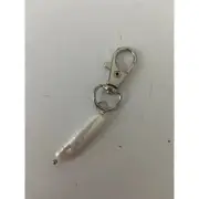 Baroque pearl purse charm
