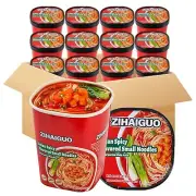 Zihaiguo Spicy Flavored Noodles Instant Noodles（12 cup）