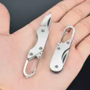 Mini Pocket Keychain Folding Blade Knife Outdoor Travel Camping EDC Knife