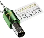 LOVETUNER 528 hz Frequency of Love Meditation Tuning Necklace | Mindfulness Device for Anxiety & Stress Relief