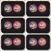 Unicorn Edible cake/cupcake topper/decorations BIRTHDAY Girl Party 12x