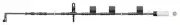Bendix Front Disc Pad Wear Sensor for Mini Cooper S R56 1.6L PETROL N14B16CD 201