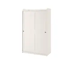 在飛比找IKEA優惠-IKEA 滑門衣櫃, 白色, 118x55x199 公分