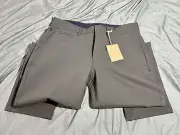 NWT! J. Crew 1040 Athletic tapered-fit tech pant Size 30/32. Item AX689 Gray