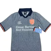 Umbro Premier Coral Studios Grest Barrier Reef Foundation Men's Polo Shirt XS