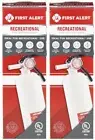 2 First Alert Rec. Home, Vehicle & Marine Fire Extinguishers _Free Priority Ship