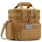 Tactical Lunch Bag Men HeavyDuty Leakproof Insulated Durable Thermal Picnic Pail
