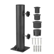 Outdoor Deck Umbrella Mount Bracket with Umbrella Sleeves and Screws Replacement