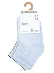 Baby Underworks Infant Low Crew Socks