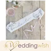 Boho Bride to Be Thin Sash