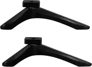 Luxshiny 1 Pair Sturdy Tv Pedestal Stand Legs Stylish Replacement Base for Monitors Tvs Secure Support for Home Decor and Chic Space