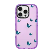 iPhone 16 Pro Impact Case WILD N BLUE STICKERS CASE