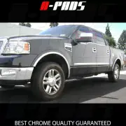 FOR FORD F-150 / F150 2009 10 11 12 13 14 CHROME TOP MIRROR COVER Stick on over