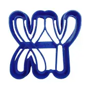 CHROMOSOME X AND Y GENETICS SCIENCE THEMED COOKIE CUTTER MADE IN USA PR2030