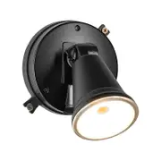 Brilliant Black Lamy DIY Single Head Security Light