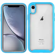 MCC Shockproof Bumper Case iPhone XR Clear Back Cover Apple iPhoneXR [Sky Blue]