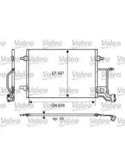 Valeo Air Conditioning Condenser fits Audi A6 2.7 C5,4B2 T quattro (817997) (for: Audi)