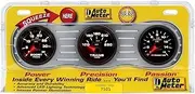 Auto Meter 7501 Phantom II 3 Gauge Interact Pack