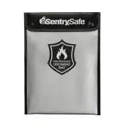 SentrySafe Fire Resistant Document Bag Grab and Go Protection Bag